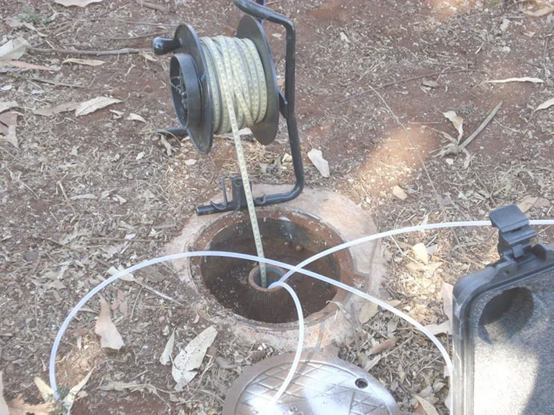 Imagem ilustrativa de Instalação de poços de monitoramento